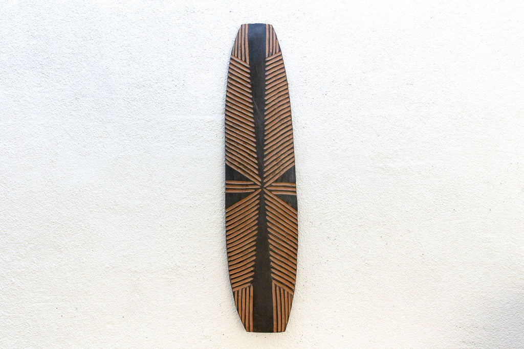 Black & White Geometric African Art