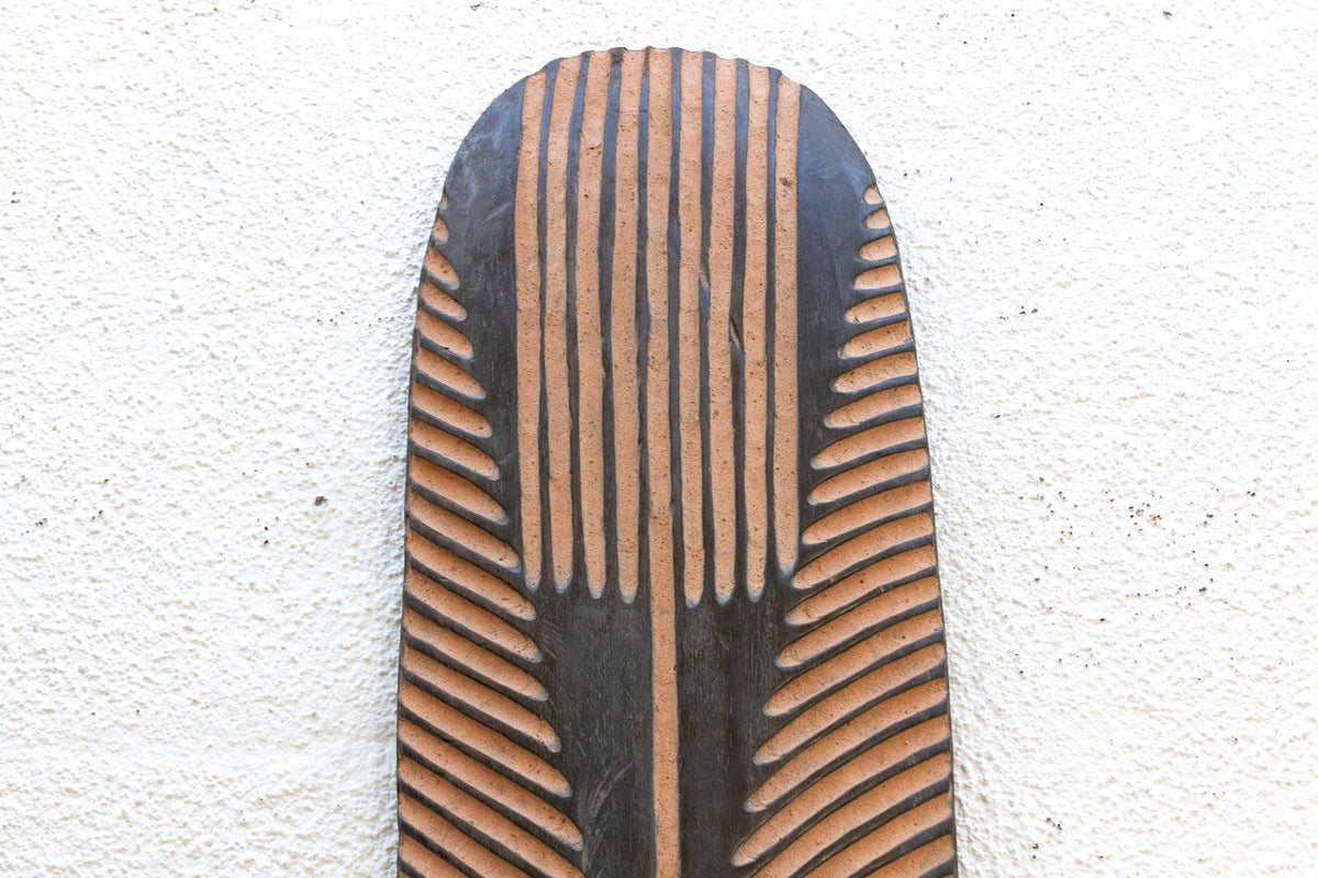 Handcarved Tribal Wall Hanging Shield
