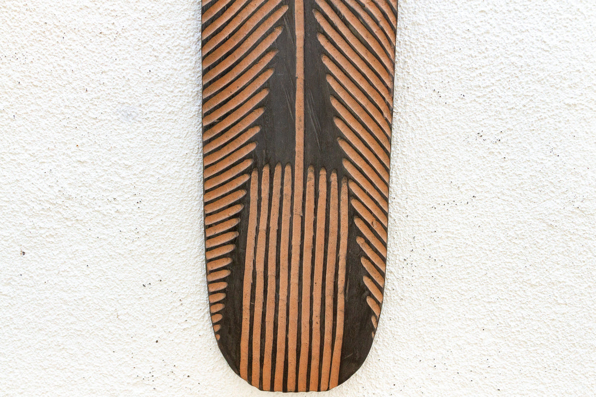 Handcarved Tribal Wall Hanging Shield