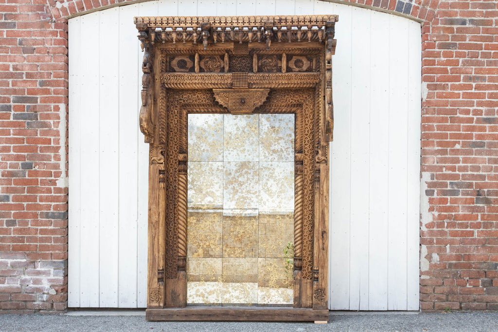 Majestic 18th Century Swat Valley Grand Mirror