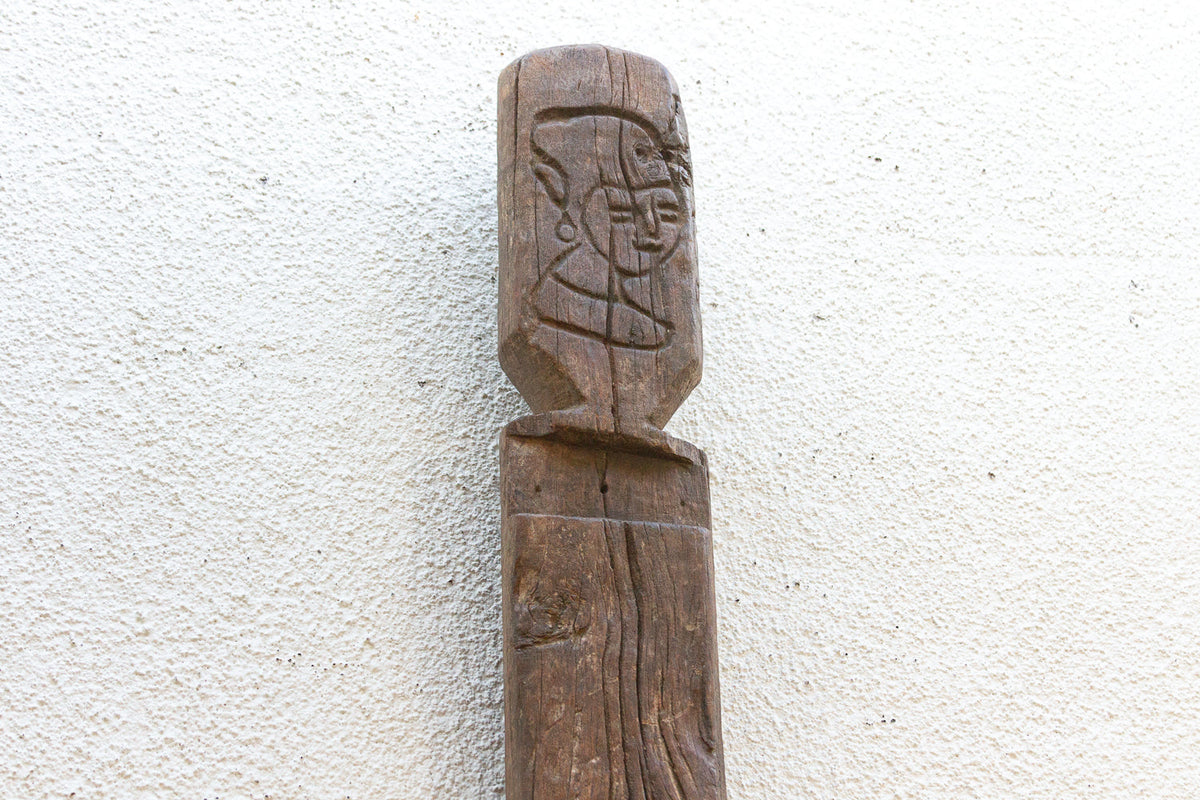 Antique Pre-1900 Himalayas Ancestor Carving