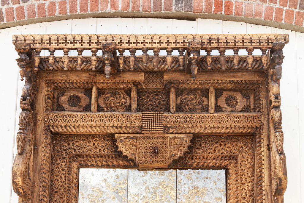 Majestic 18th Century Swat Valley Grand Mirror