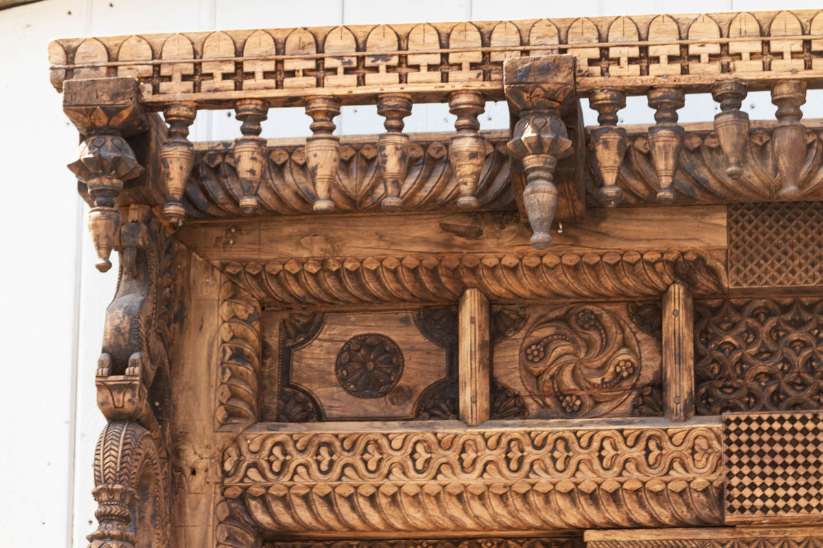 Majestic 18th Century Swat Valley Grand Mirror