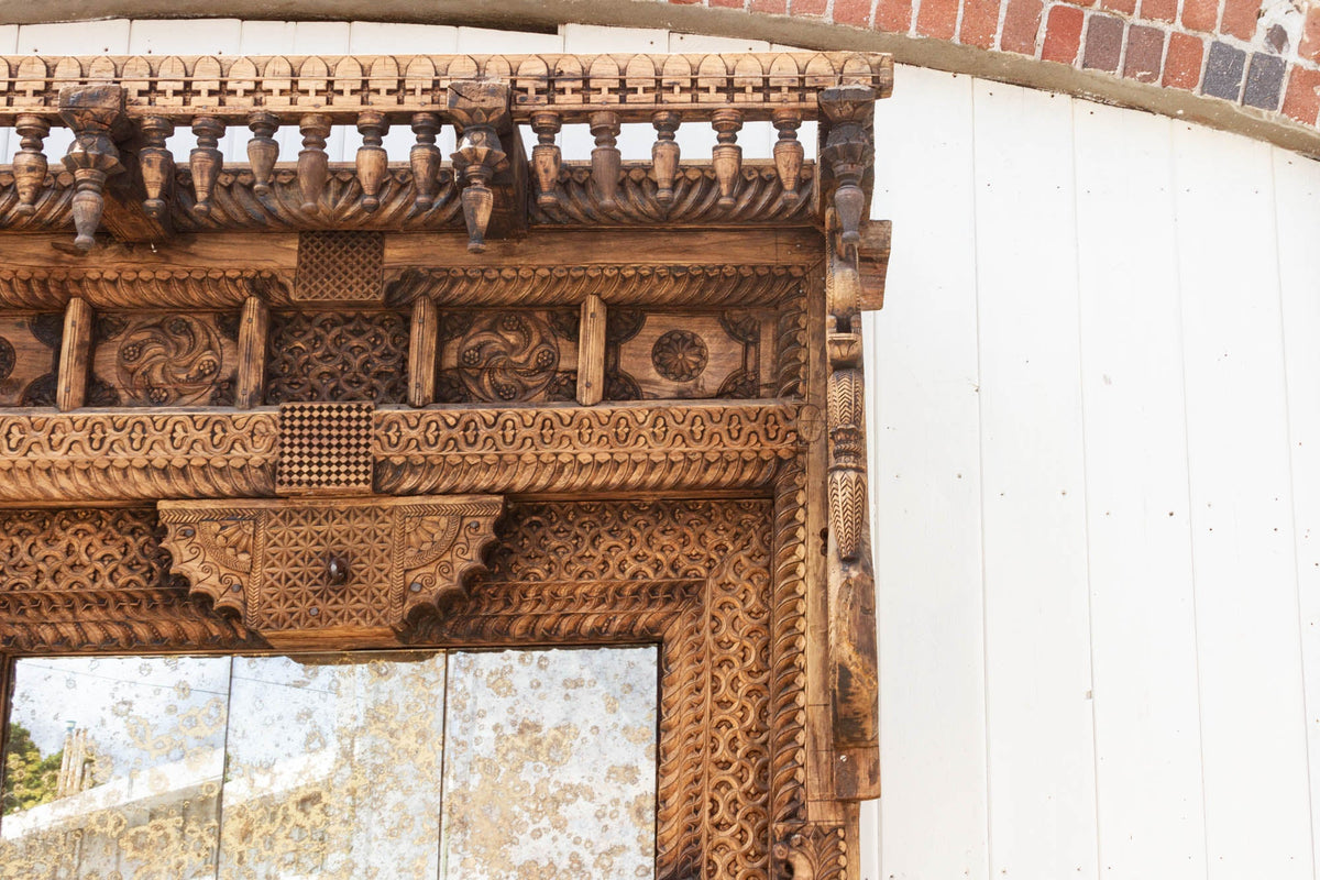 Majestic 18th Century Swat Valley Grand Mirror