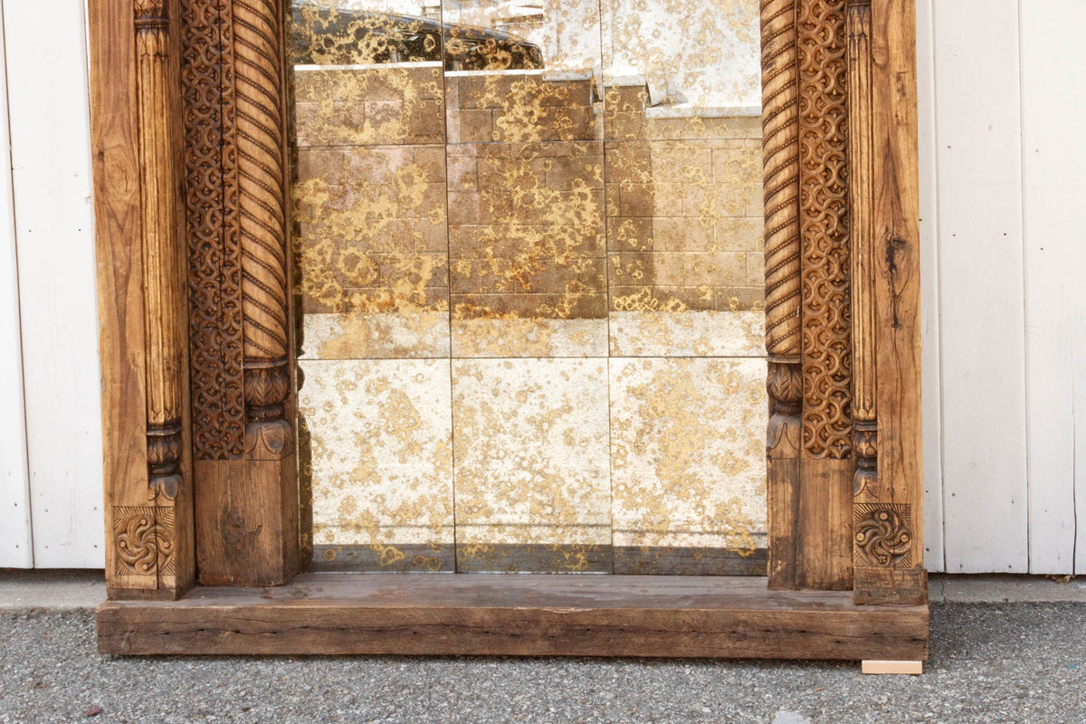 Majestic 18th Century Swat Valley Grand Mirror