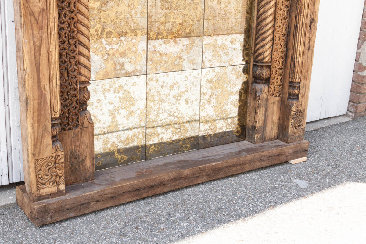 Majestic 18th Century Swat Valley Grand Mirror