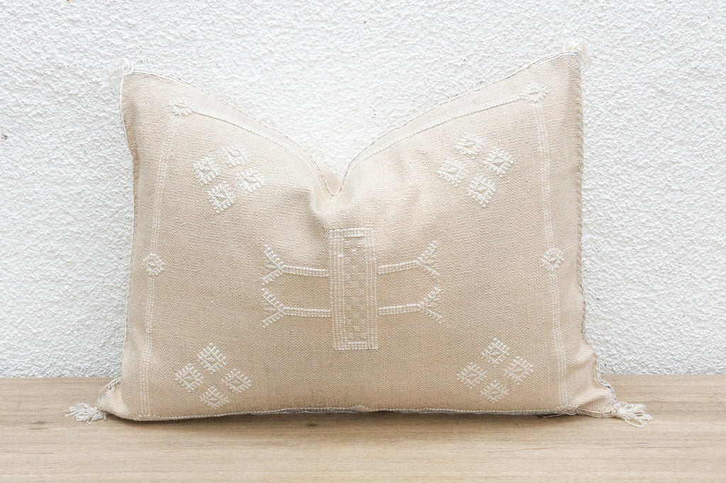 Zellige Silk Rug Lumbar Pillow