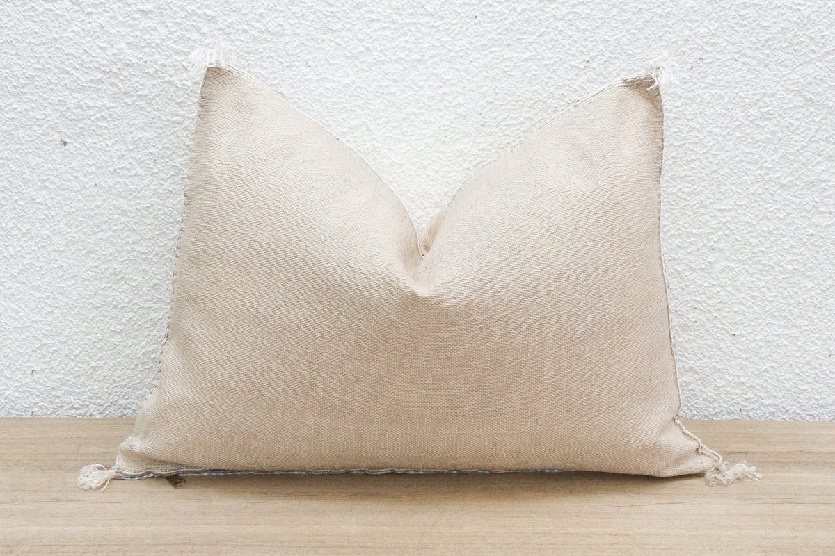 Zellige Silk Rug Lumbar Pillow