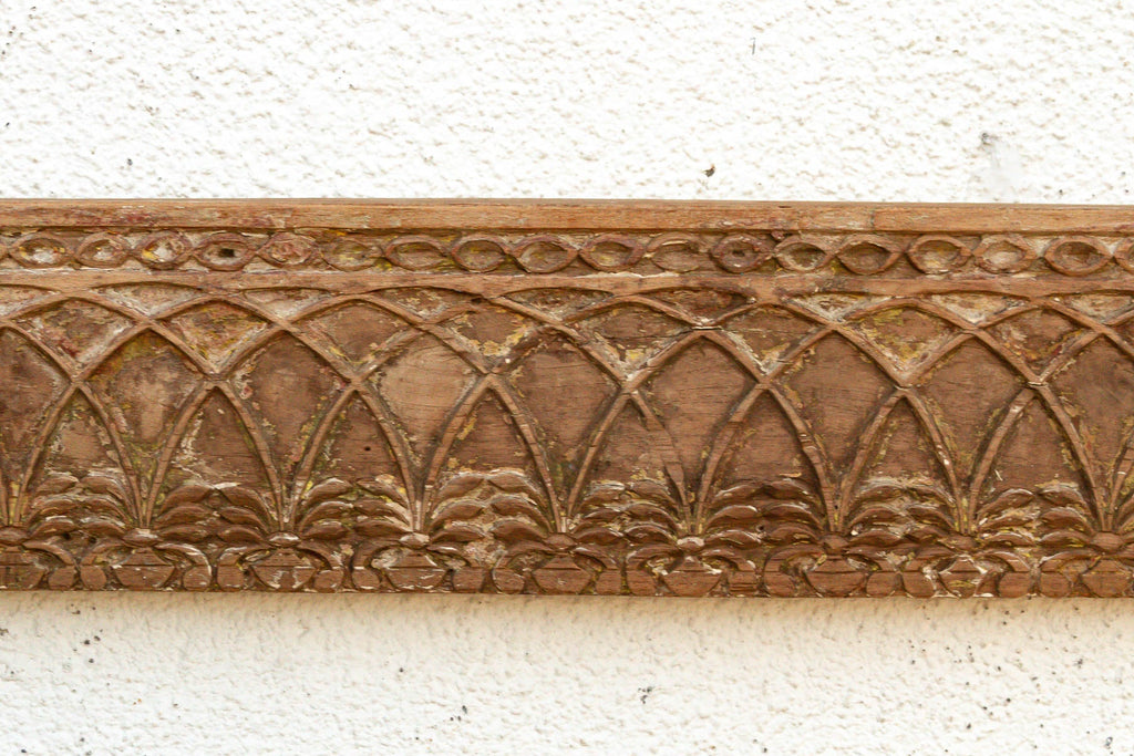51" Long Arcade Teak Architectural Panel