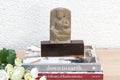 The Naga's Keeper, Antique Carved Stone Figure