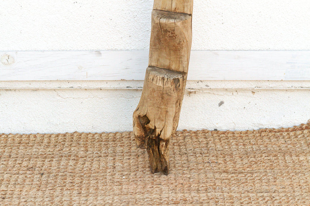 19th Century West African Sun-Bleached Ladder