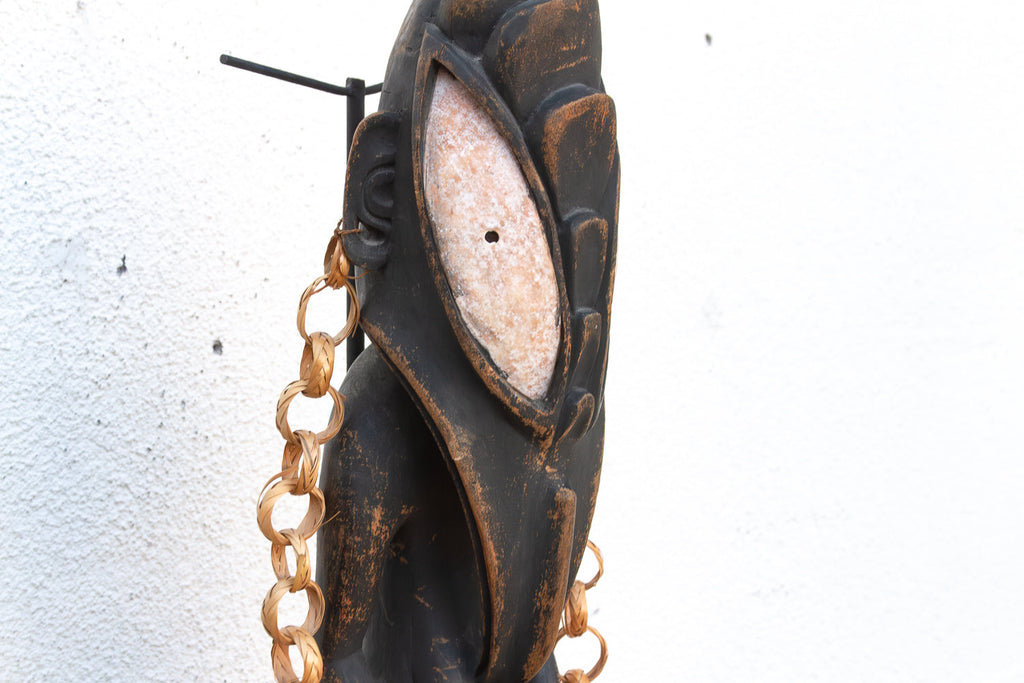 Antique Bamana Jo Society couple on Custom Stand