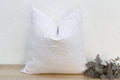 Lilac Euro Applique Pillow Cover