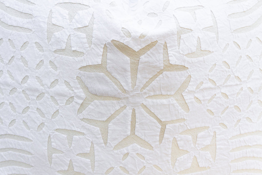 Lilac Euro Applique Pillow Cover