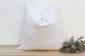 Poppy Euro Applique Pillow Cover