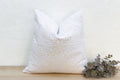 Camellia Euro Applique Pillow Cover
