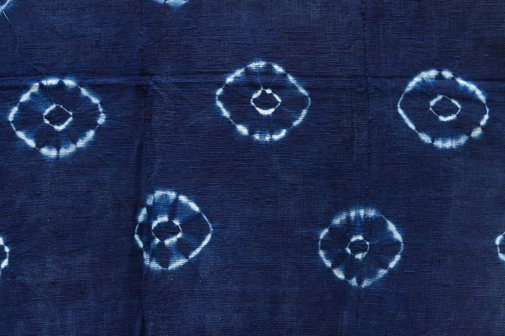 Kente Echo Indigo Mud Cloth