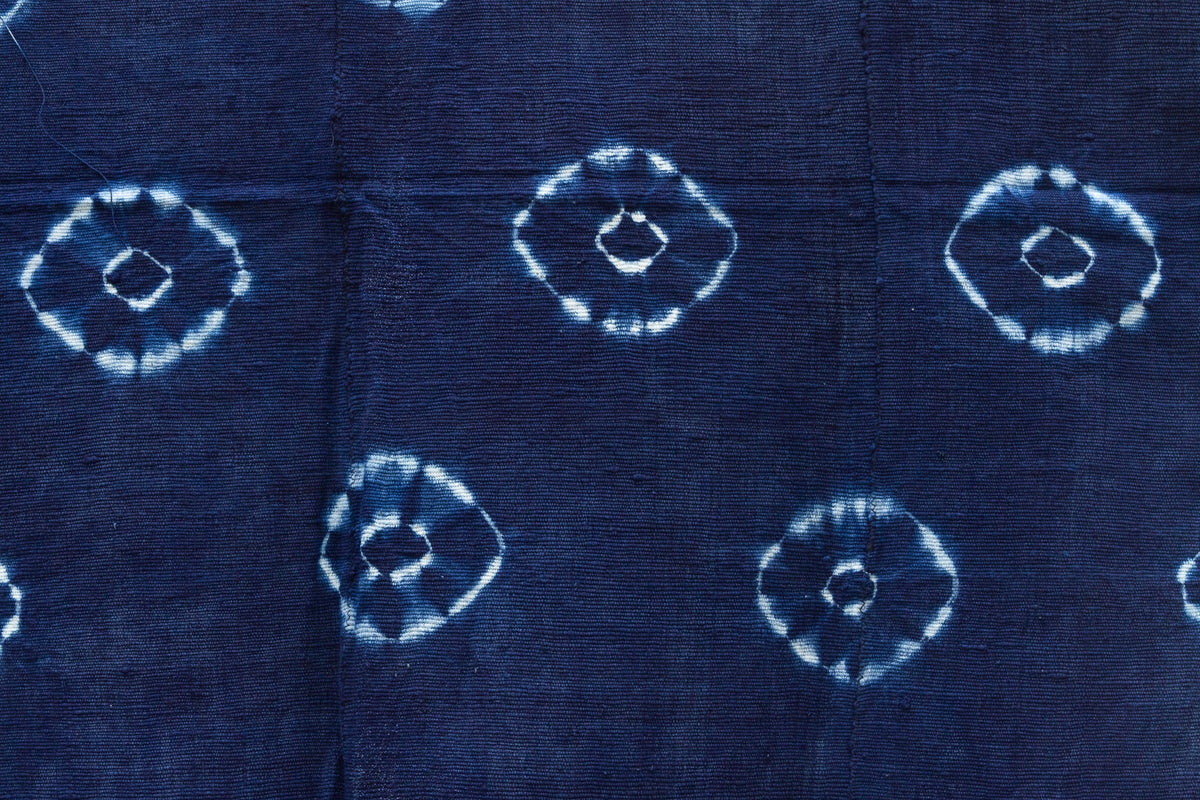 Kente Echo Indigo Mud Cloth