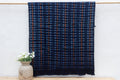 Rhythm Grid Indigo Mud Cloth