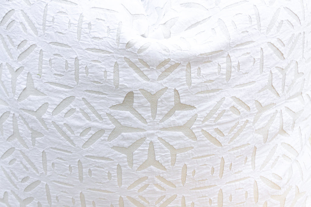 Wheat Glow Euro Applique Pillow Cover