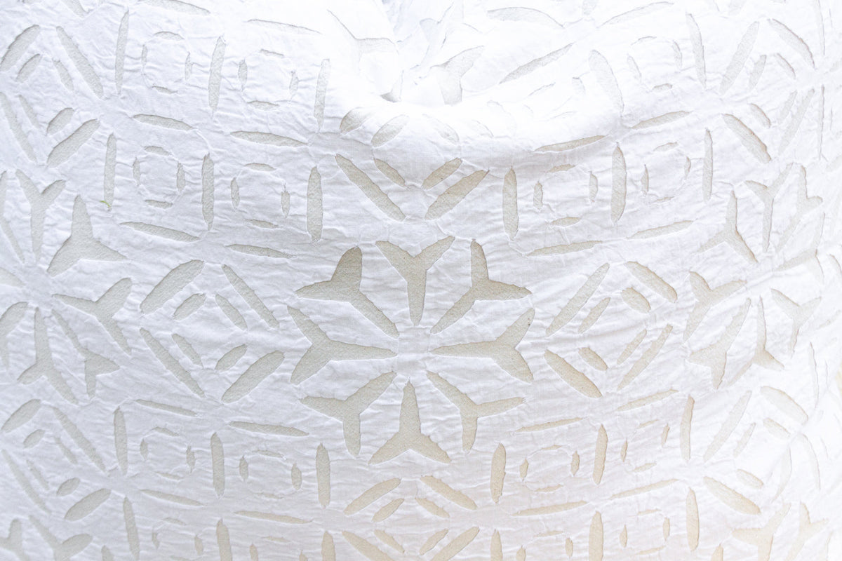 Wheat Glow Euro Applique Pillow Cover