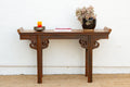 Ming Dynasty Style Elm Wood Console Table