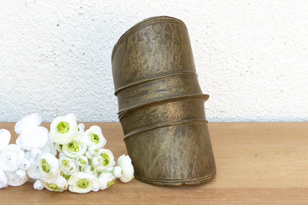 9" Long Antique Ekonda Bronze Currency