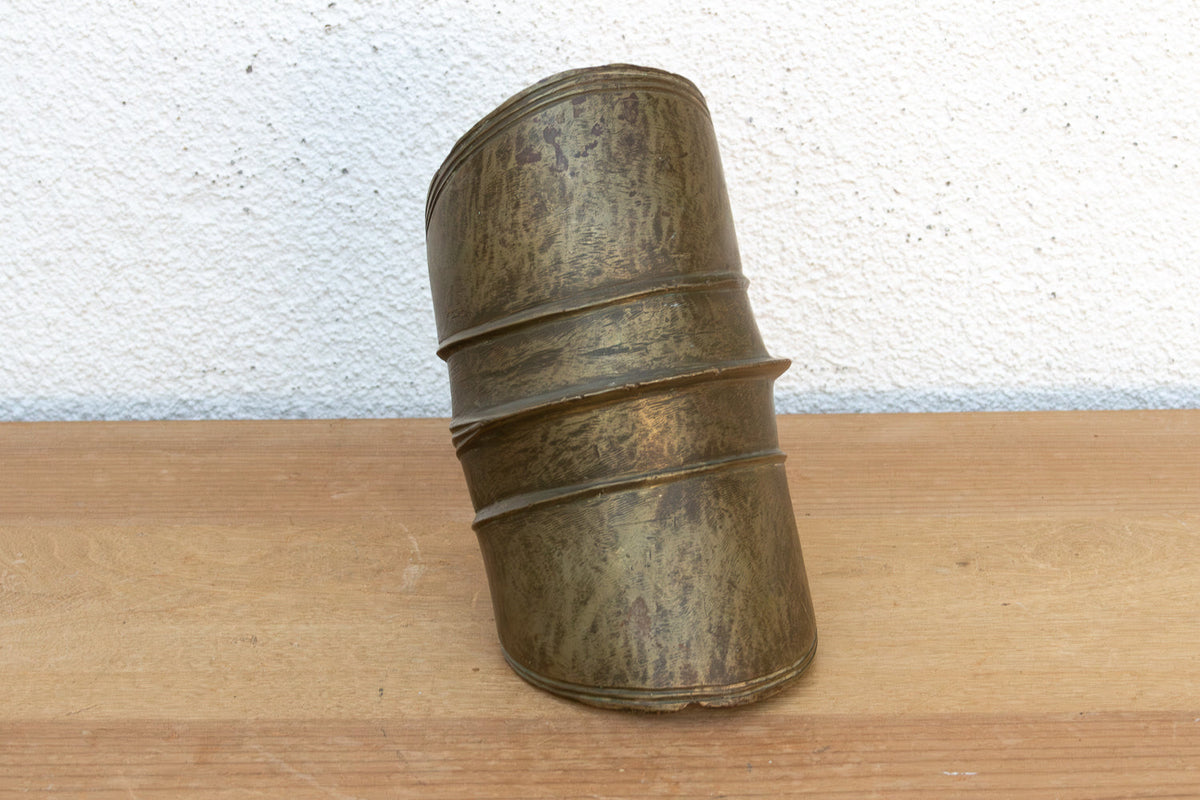 9" Long Antique Ekonda Bronze Currency