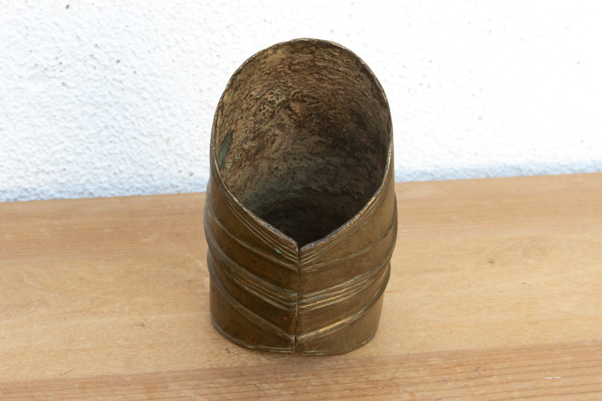 9" Long Antique Ekonda Bronze Currency