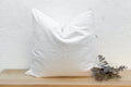 Shell Light Large Applique Pillow Cover