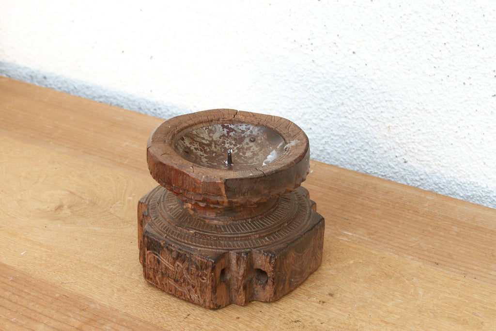 Antique Wood Harvest Indian Seeder