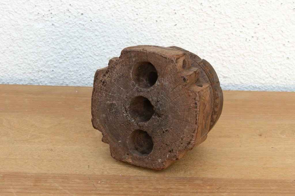 Antique Wood Harvest Indian Seeder