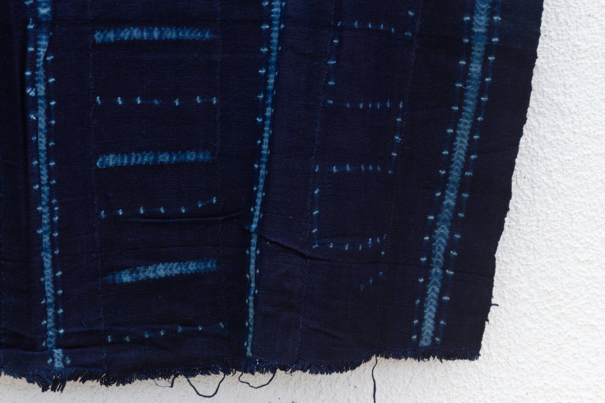 Tribal Fade Indigo Mud Cloth