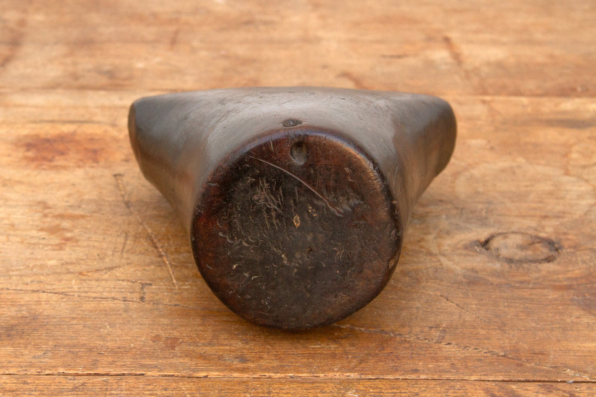 Dark Brown African Headrest