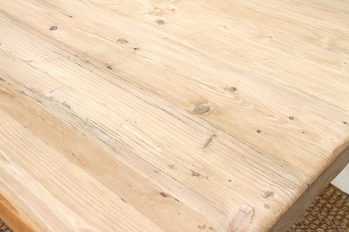 The Grand Tavern, 108" Reclaimed Wood Trestle Table