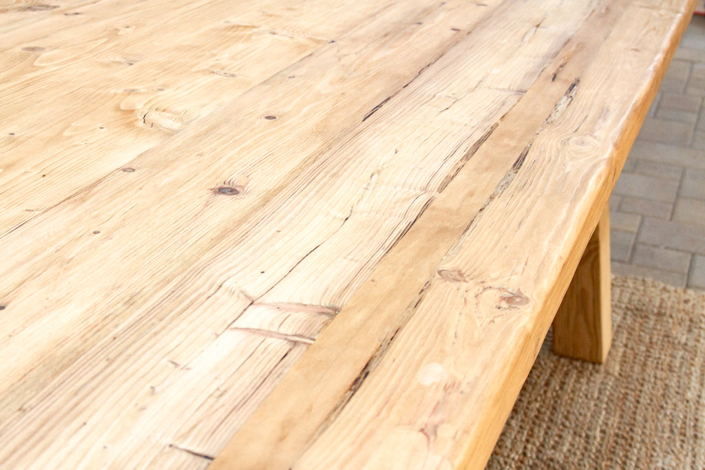 The Grand Tavern, 108" Reclaimed Wood Trestle Table