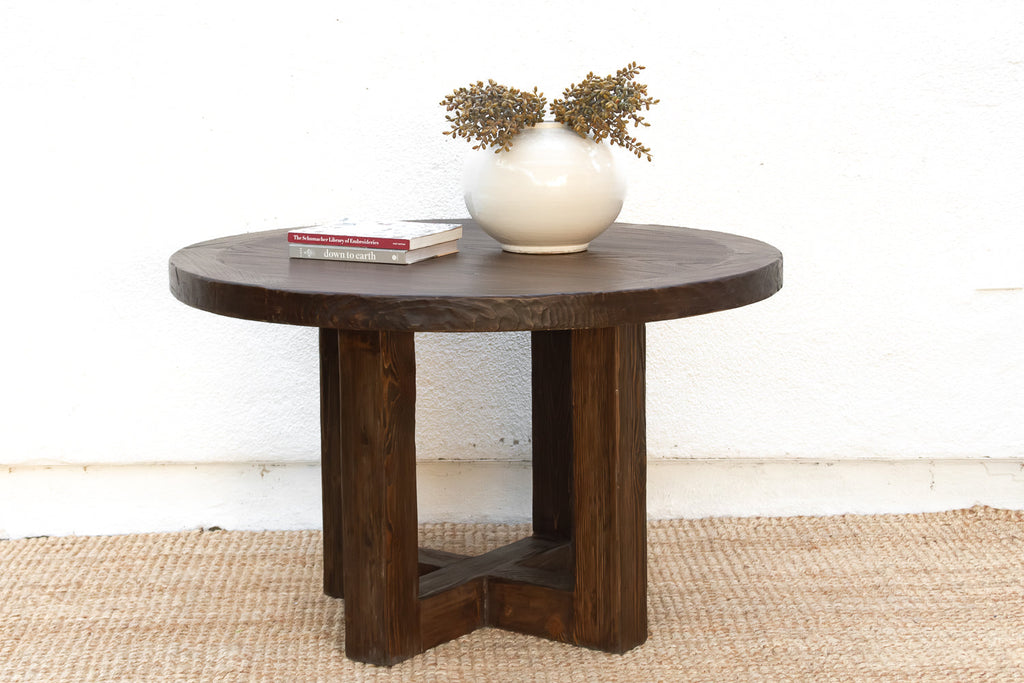 Charming 48" DM Reclaimed Wood Round Table