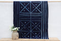 Triangle Dance Indigo Mud Cloth