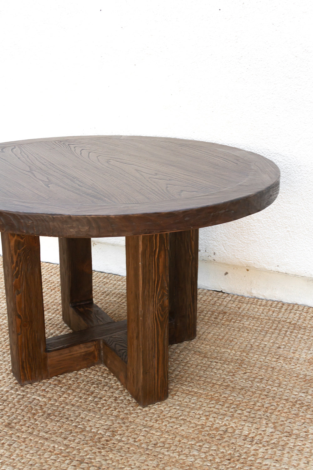 Charming 48" DM Reclaimed Wood Round Table