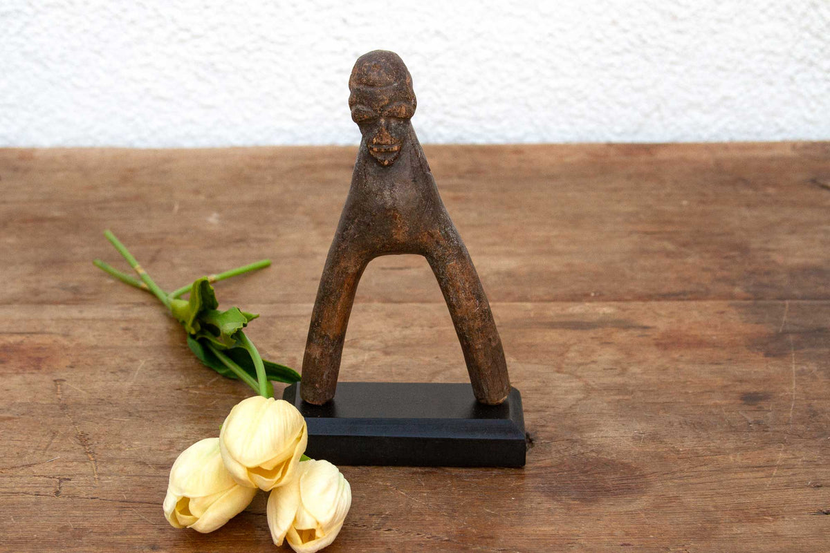 Patinated Wooden African Slingshot