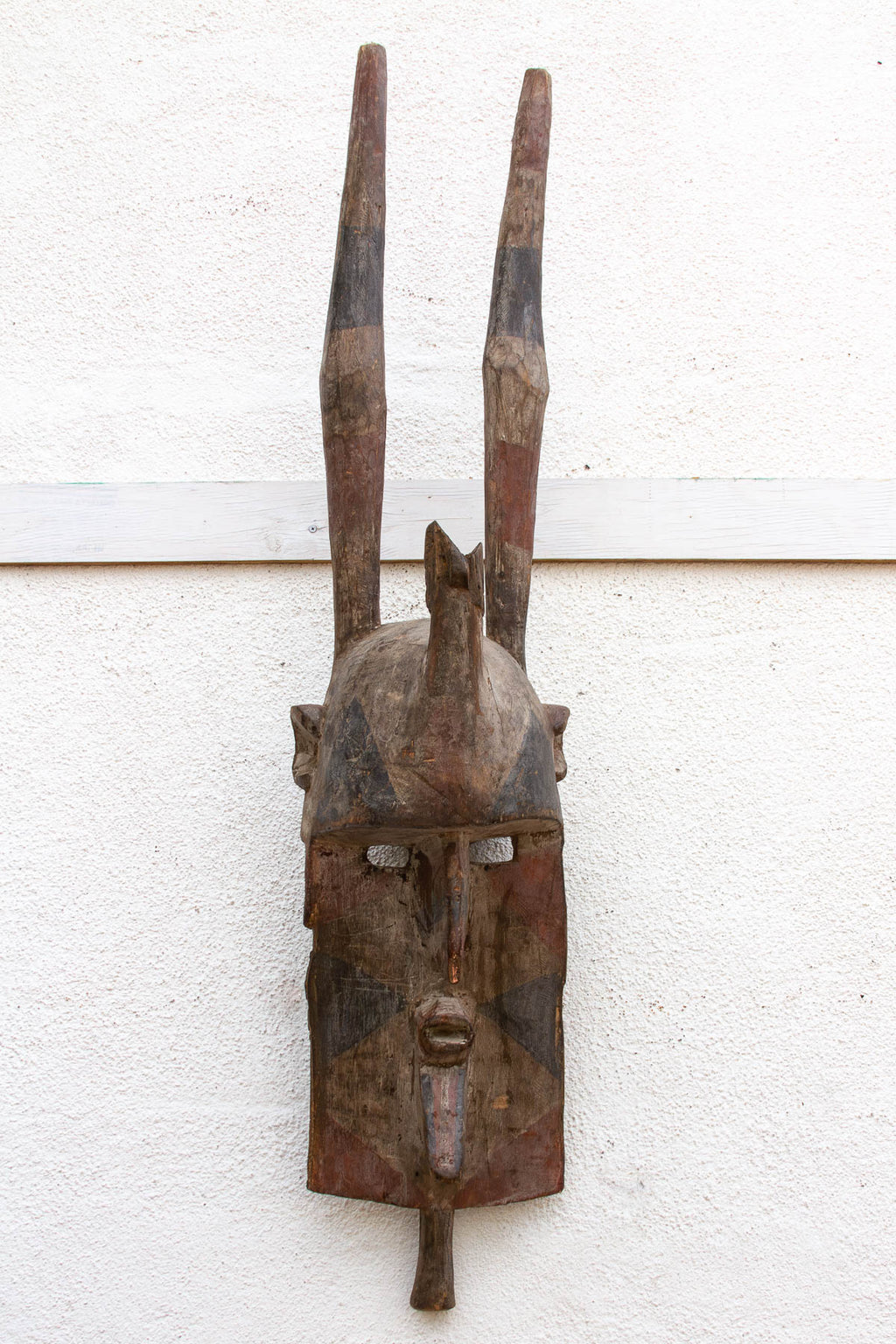 Antique Harned Guardian Bwa Painted Mask
