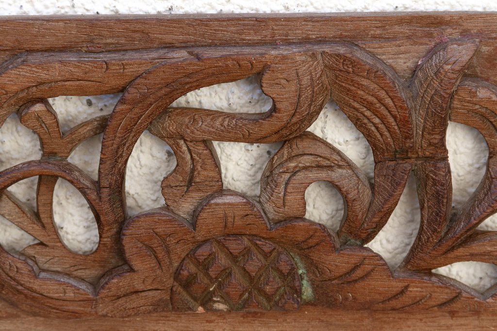 Rustic Botanical Antique Relief Wall Art