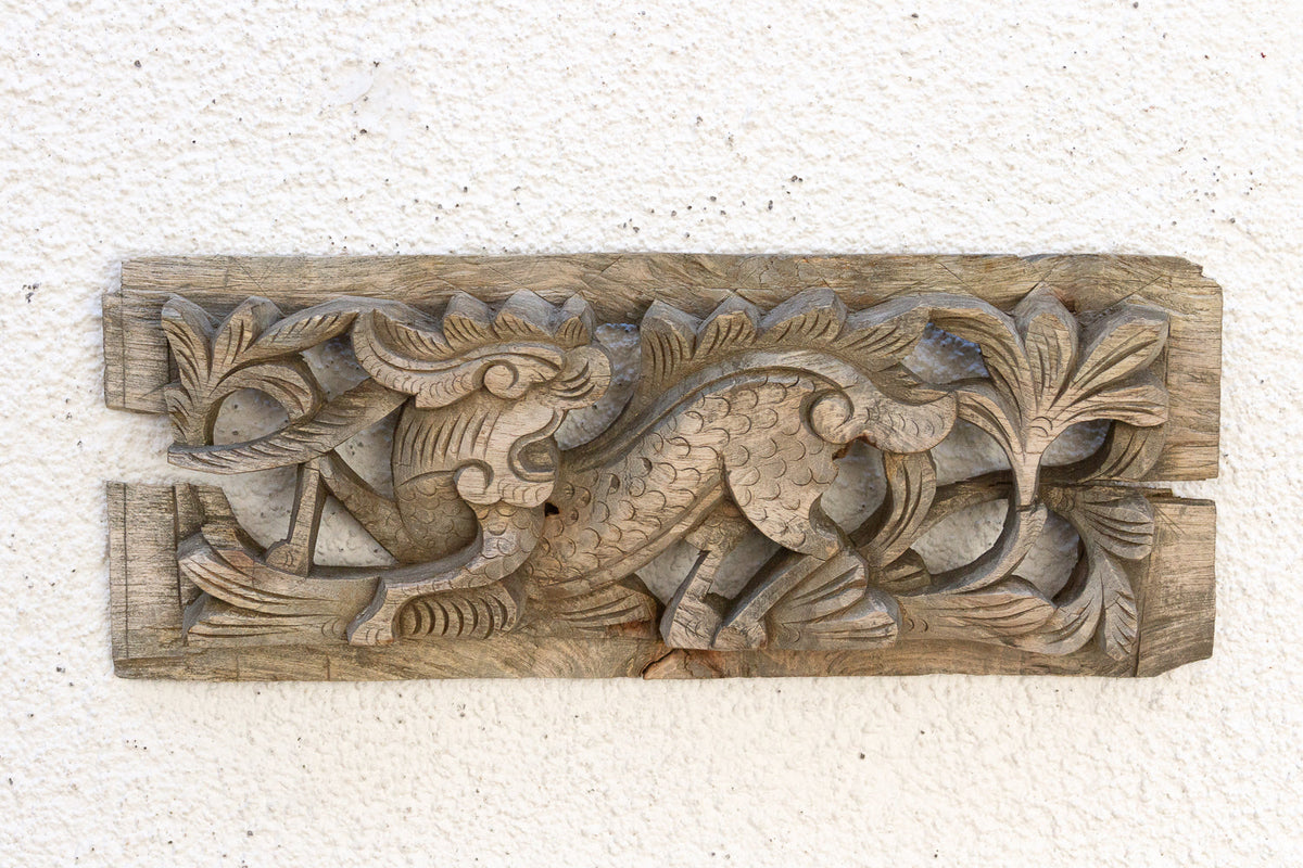 Antique Mythological Relief Wall Panel