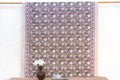 Wisteria Bloom, Hand Blockprint Cotton Coverlet