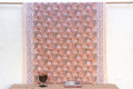 Summer Haze, Hand Blockprint Cotton Coverlet