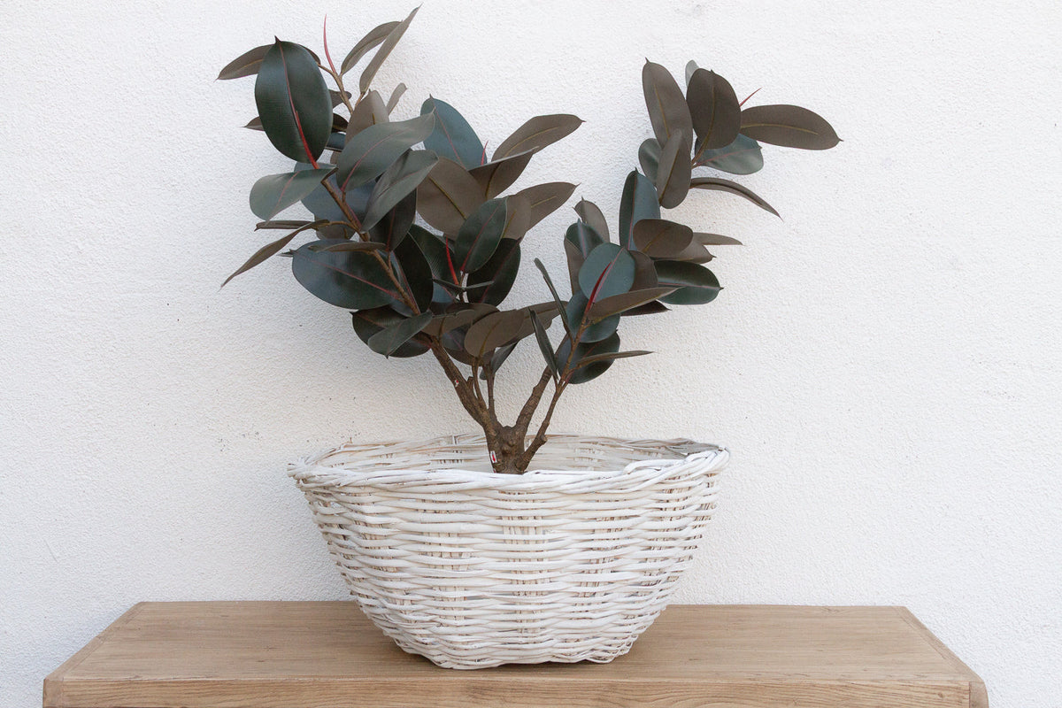 Grand Vintage French Provincial Basket