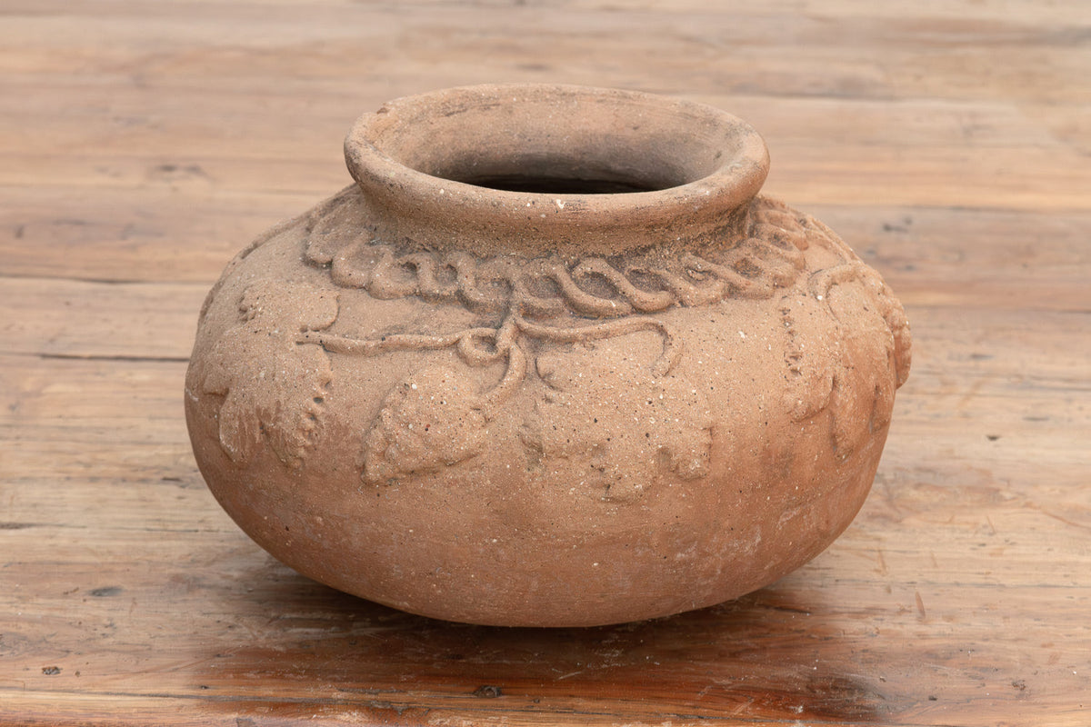 Antique Dionysian Terracotta Water Jar
