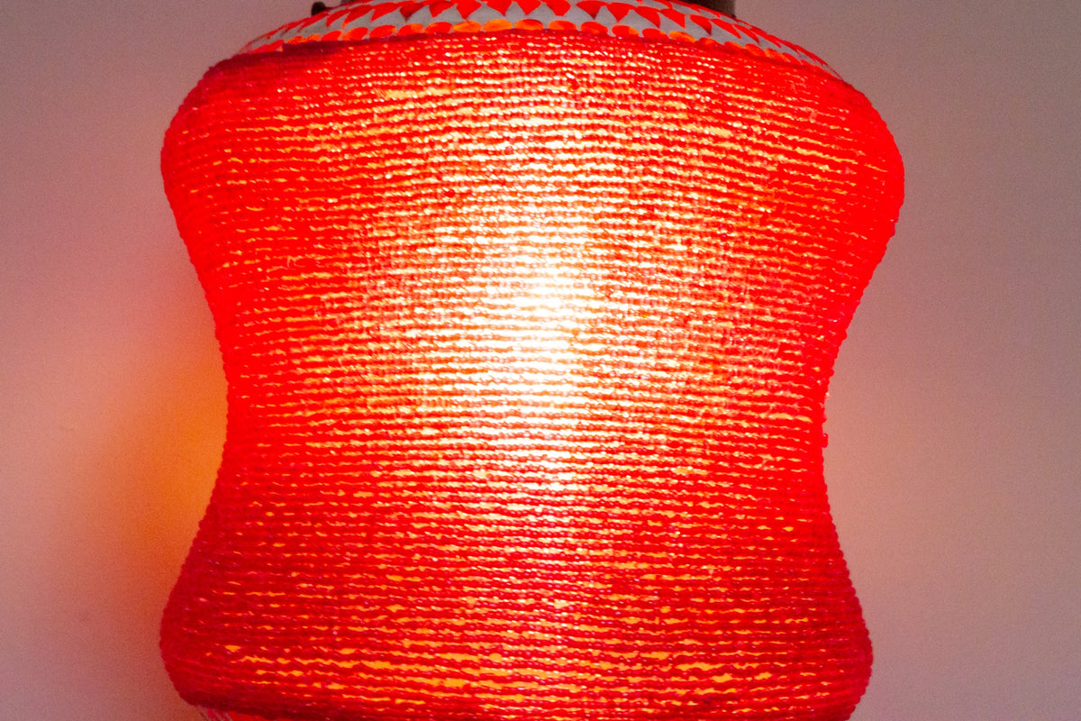 Amaranth Beaded Pendant Lamp