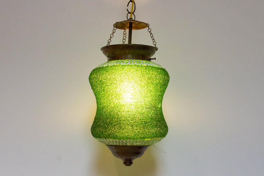 Fern Beaded Pendant Lamp