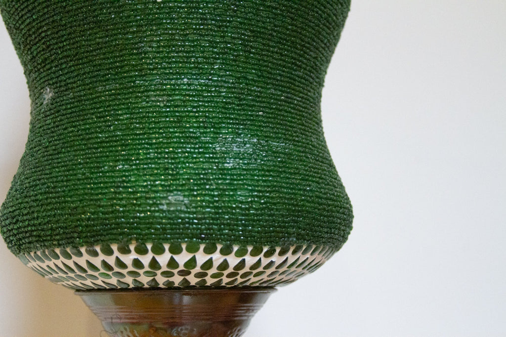 Fern Beaded Pendant Lamp
